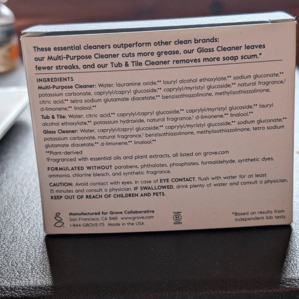 Essential Cleaner set - Picture 2 of 2